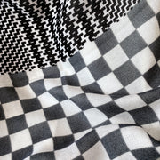 Viscose printed Checkered love Wax Colors